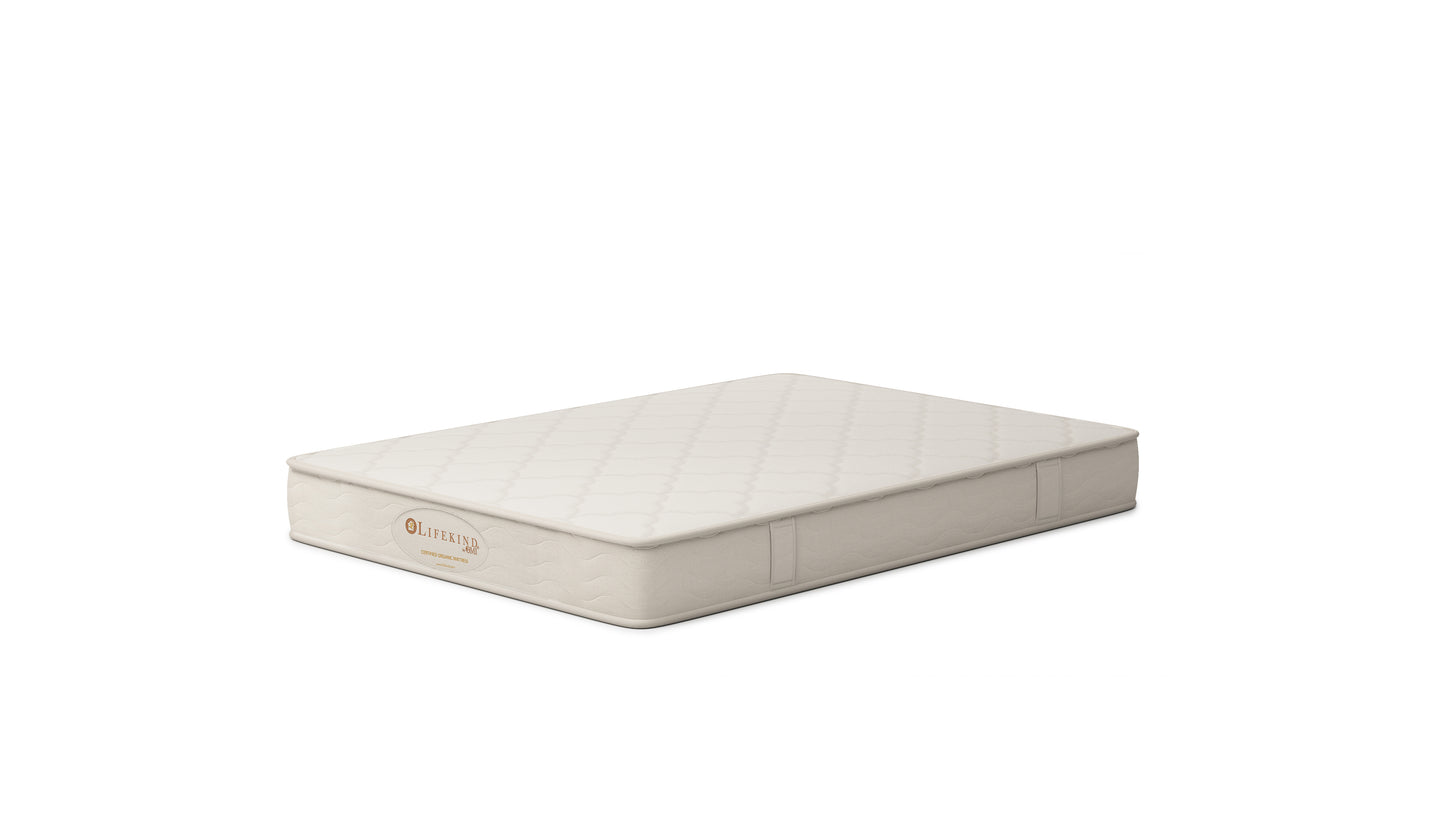 The Euro Soft Top™ — Certified Organic Latex Mattress with Cushion-Quilted Cover