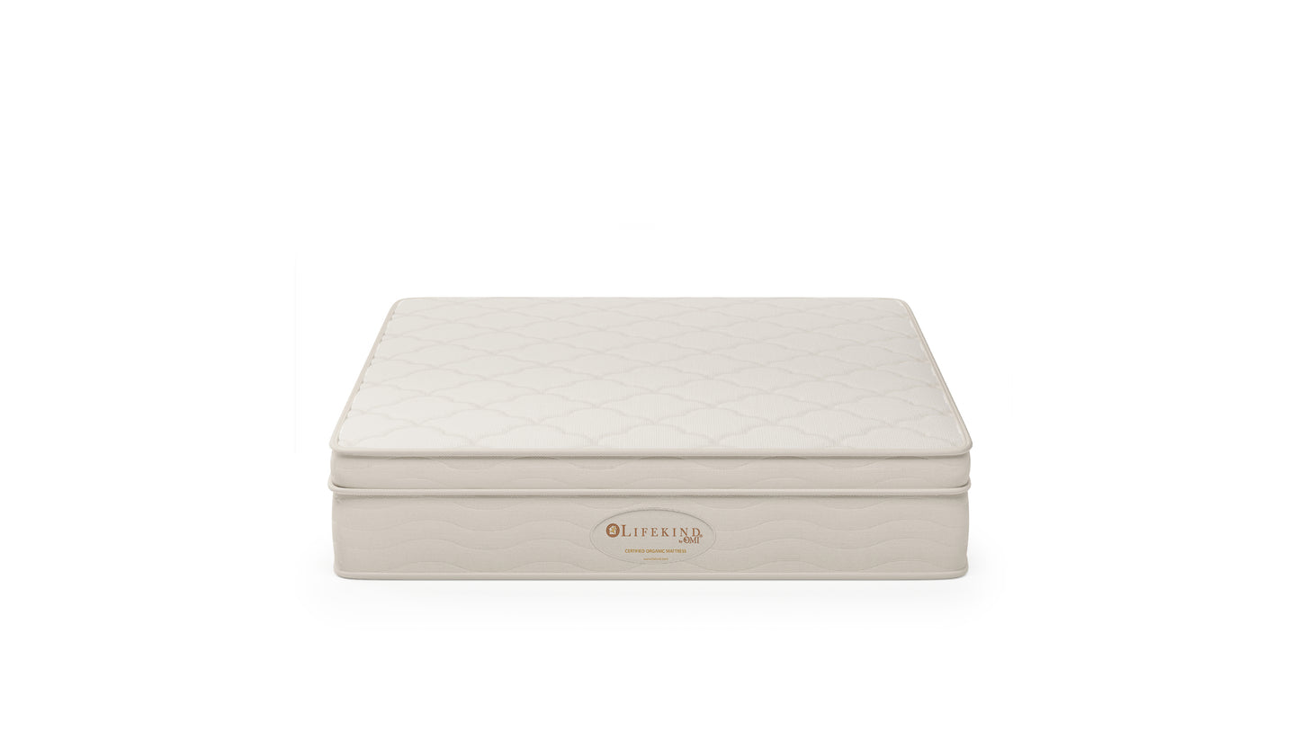 The Lassen™ — Certified Organic Latex Mattress with Sculpted Pillow-Top