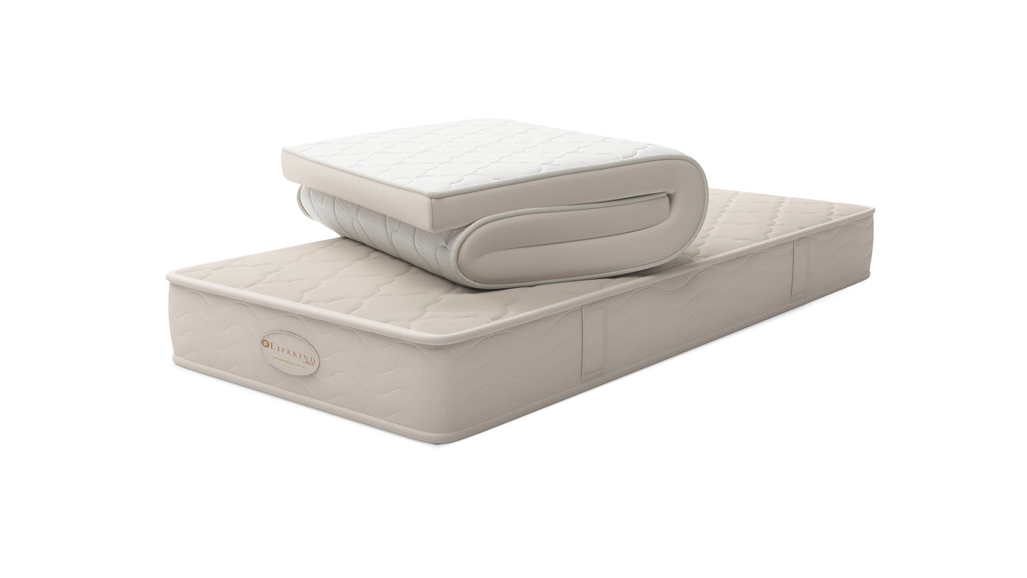 Certified Organic Sculpted Pillow Top — Natural Rubber Latex