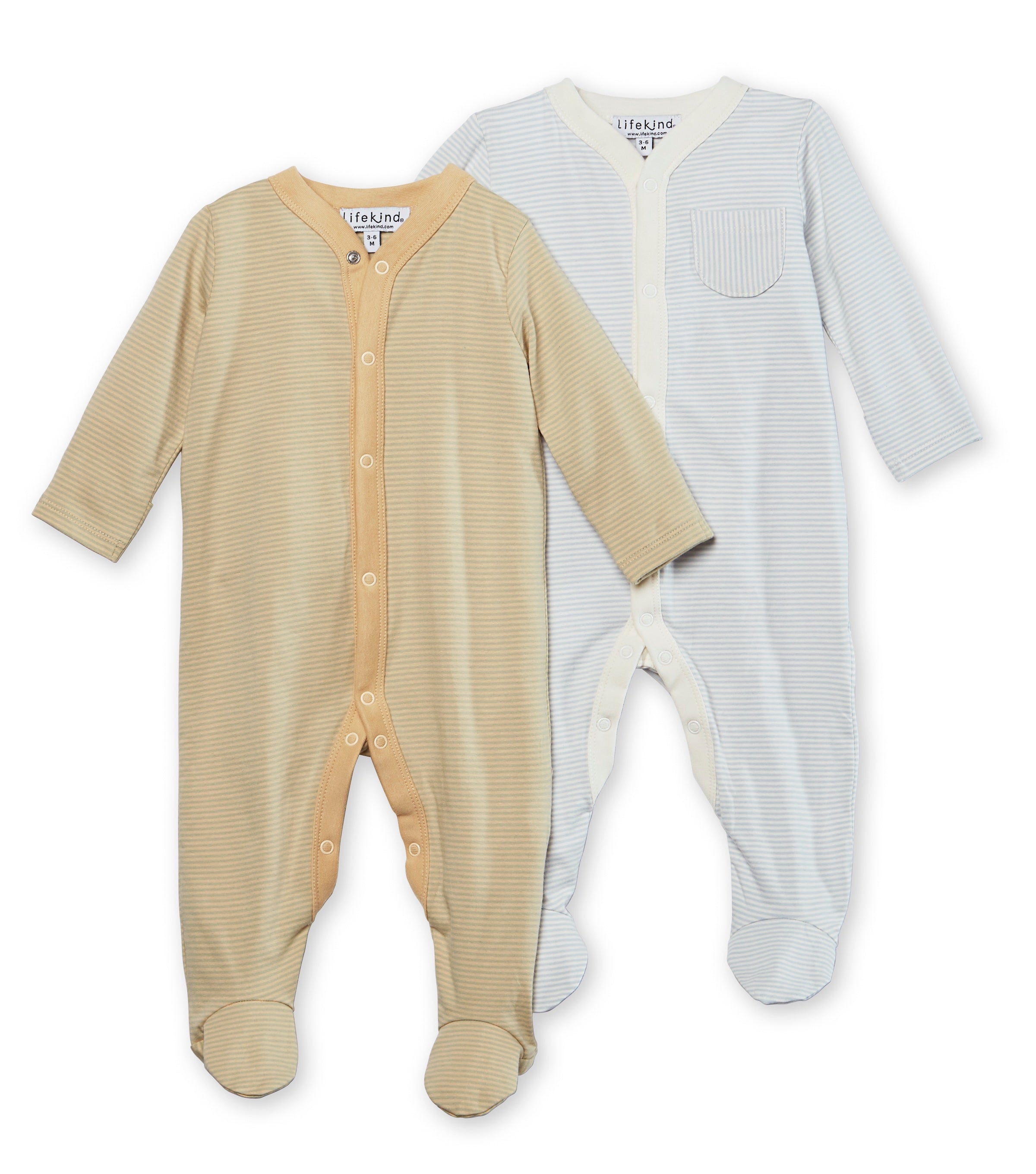 Certified Organic Cotton Sleepsuit Lifekind®