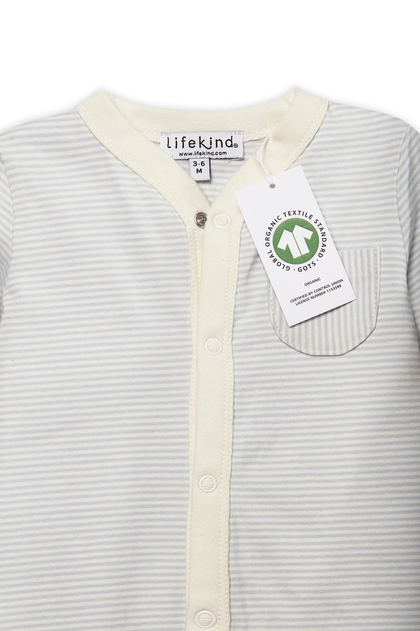 Certified Organic Cotton Sleepsuit