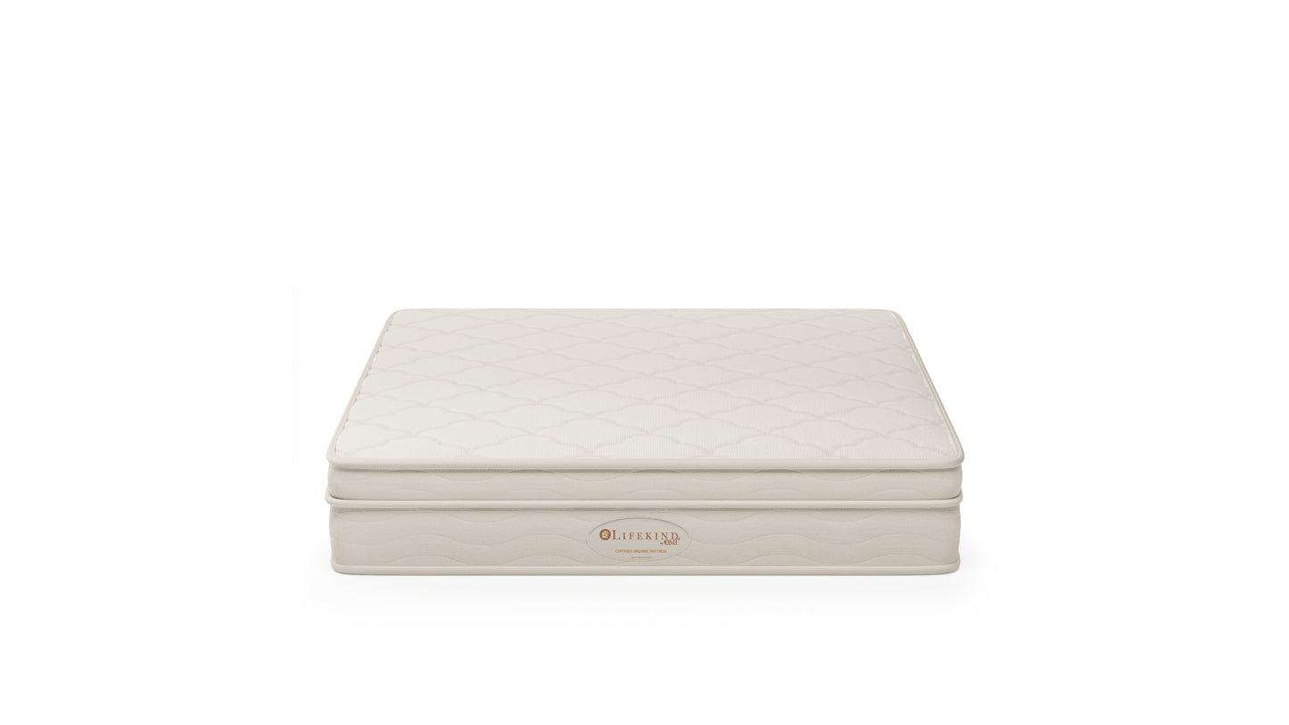 The Trio™ — Certified Organic Latex Mattress with Three-Layer, Custom-Comfort System