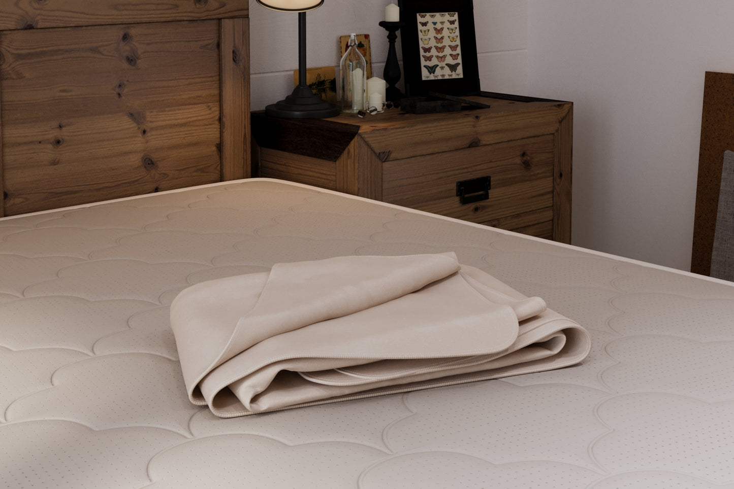 Certified Organic Wool Underbed Pad (Dust and Abrasion Barrier)