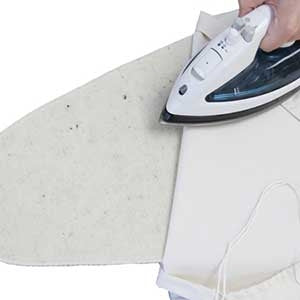 Certified Organic Wool-Padded Ironing-Board Cover, latex mattress, organic latex mattress, organic mattress, lifekind latex mattress, organic mattresses, latex mattresses