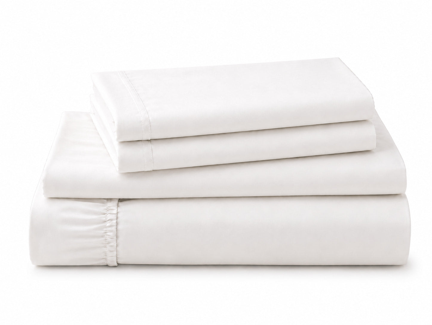 Dream Sheets — White Certified Organic Cotton Sheet Set