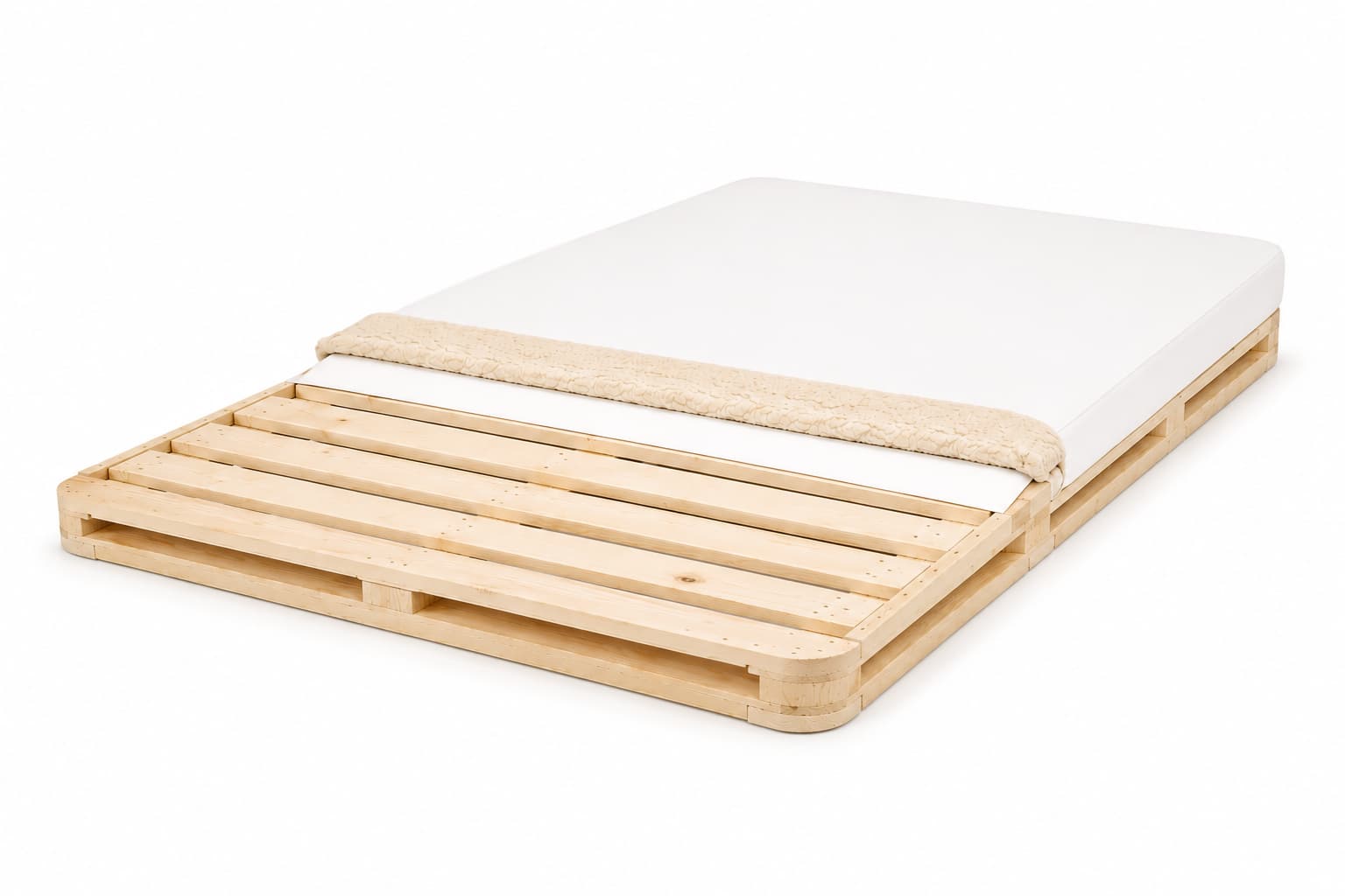 Upholstered Wood-Slat Foundation (3.5 inch)