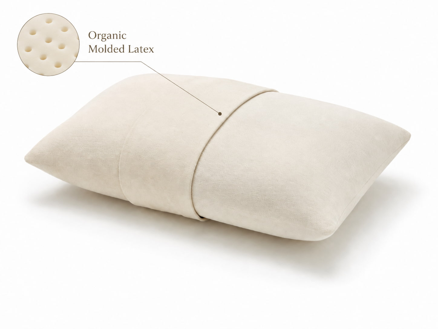 Natural Rubber Molded Pillow
