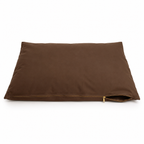 Certified Organic Natural Rubber Pet Bed with Zip-Off Cover