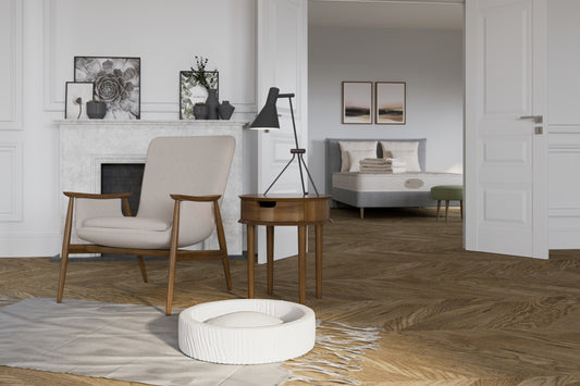 Natural Round Pet Bed
