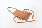 Tan Solid Certified Organic Cotton Apron
