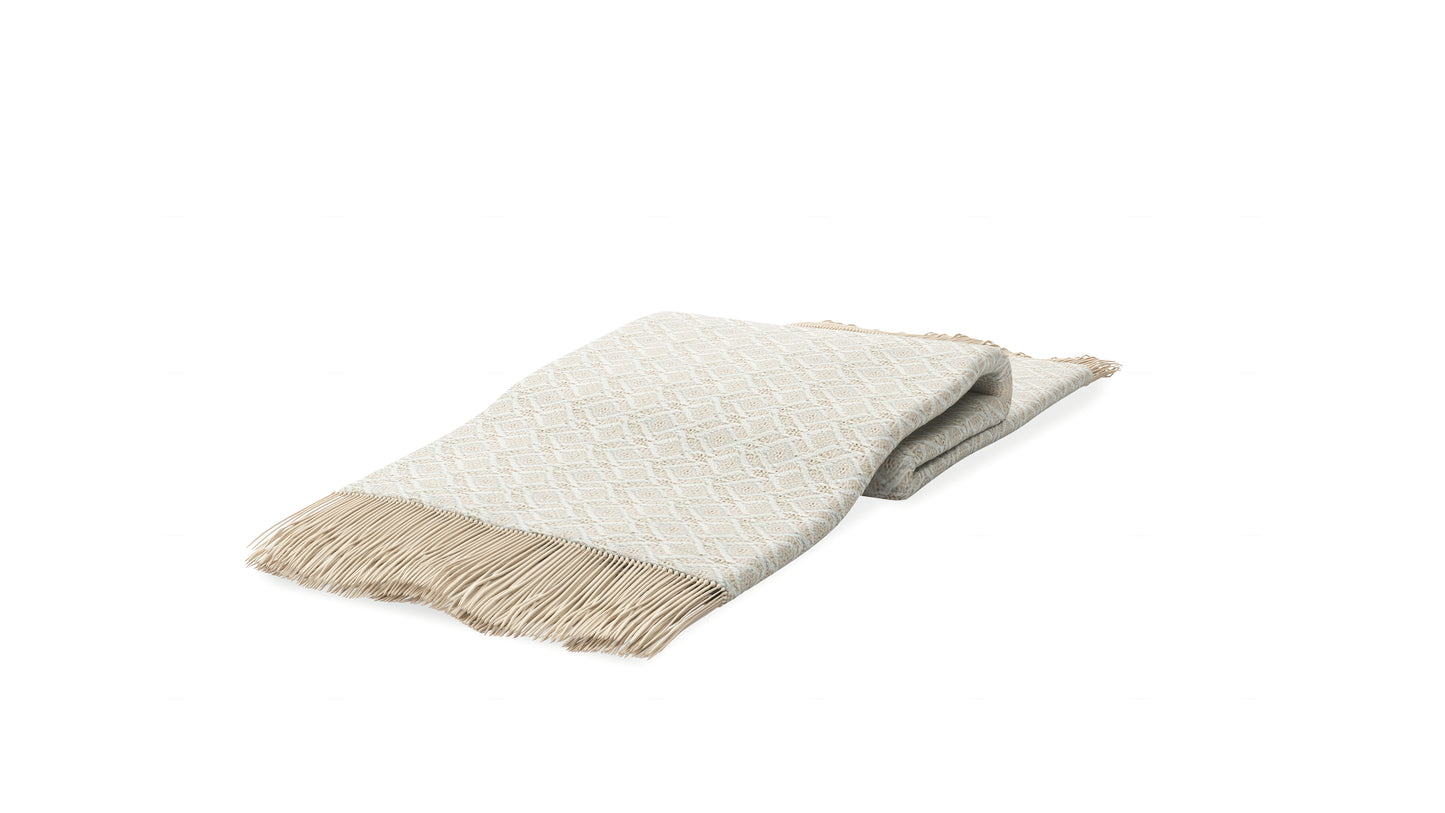 Certified Organic Cotton Heirloom Baby Blanket