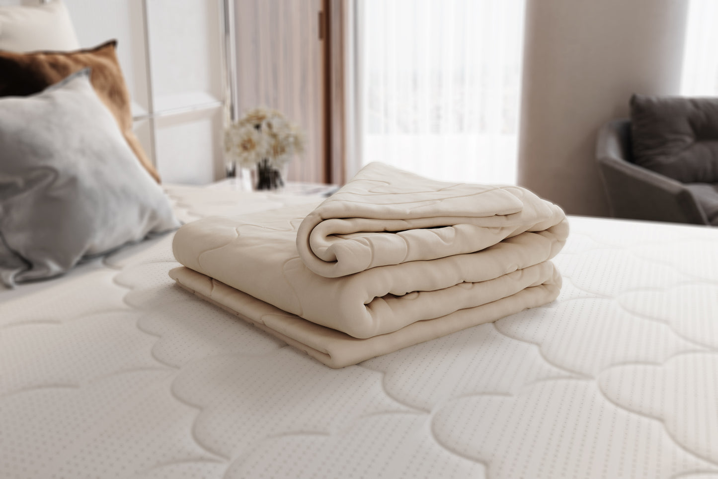Certified Organic All-Season Wool Comforter