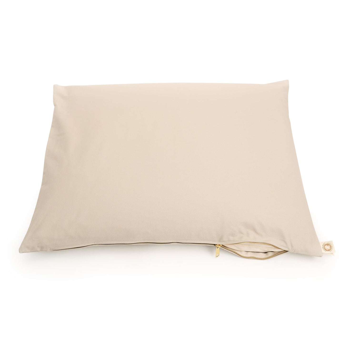 Clearance Priced Certified Organic Natural Rubber Pet Bed with Zip-Off Cover