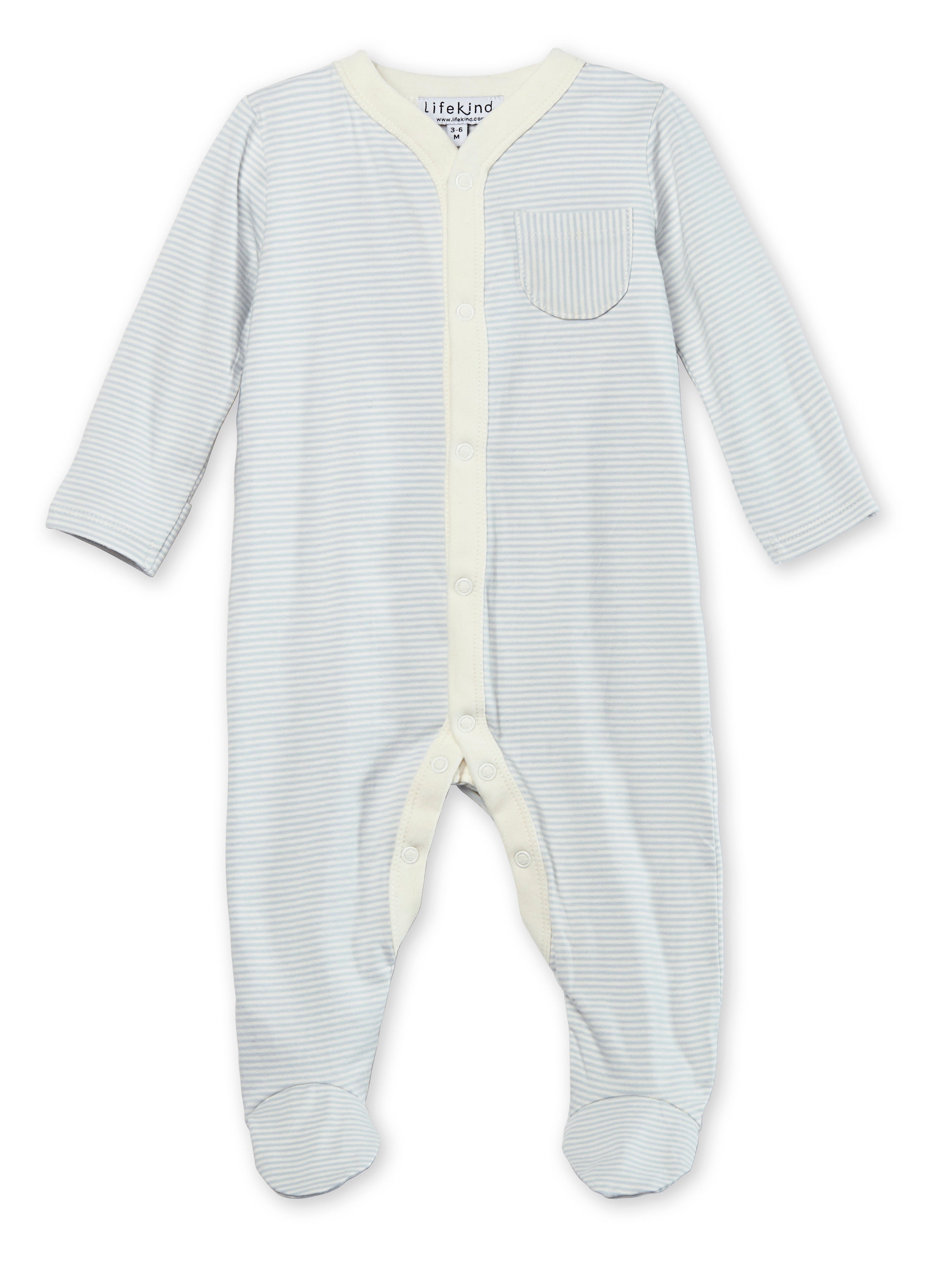 Certified Organic Cotton Sleepsuit Bestselling US Brand Lifekind®