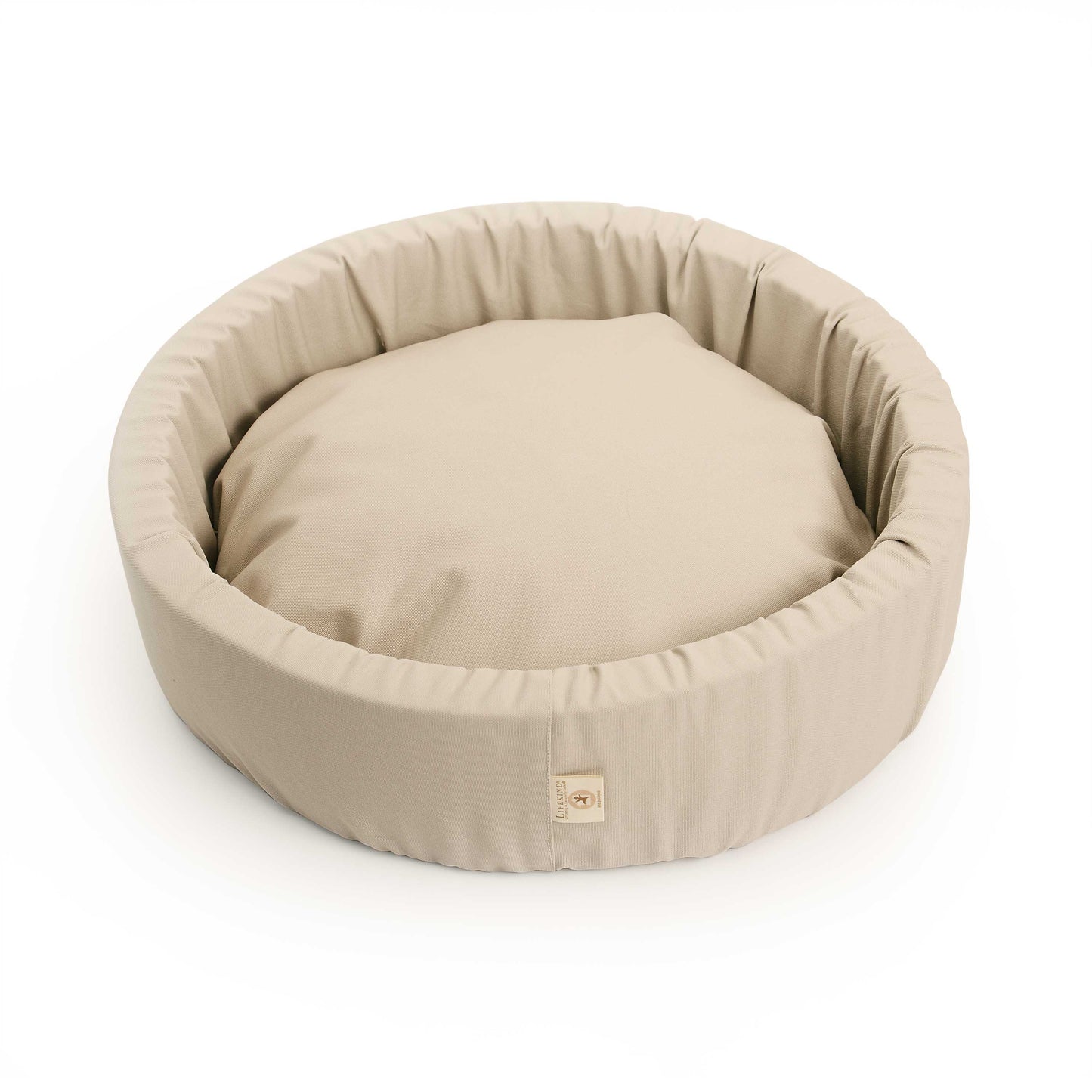 Natural Round Pet Bed