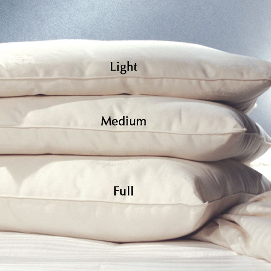 GOTS Certified ORGANIC COTTON Filled Pillow Inserts